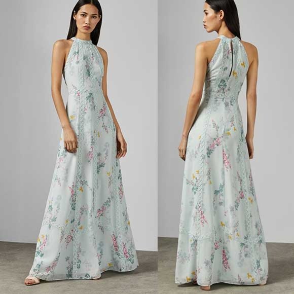 Ted Baker Dresses & Skirts - Ted Baker Dahleen Sorbet Lace Maxi Dress 10